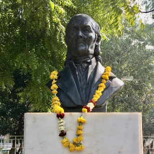 Hahnemann Denkmal in Neu Delhi, Indien
